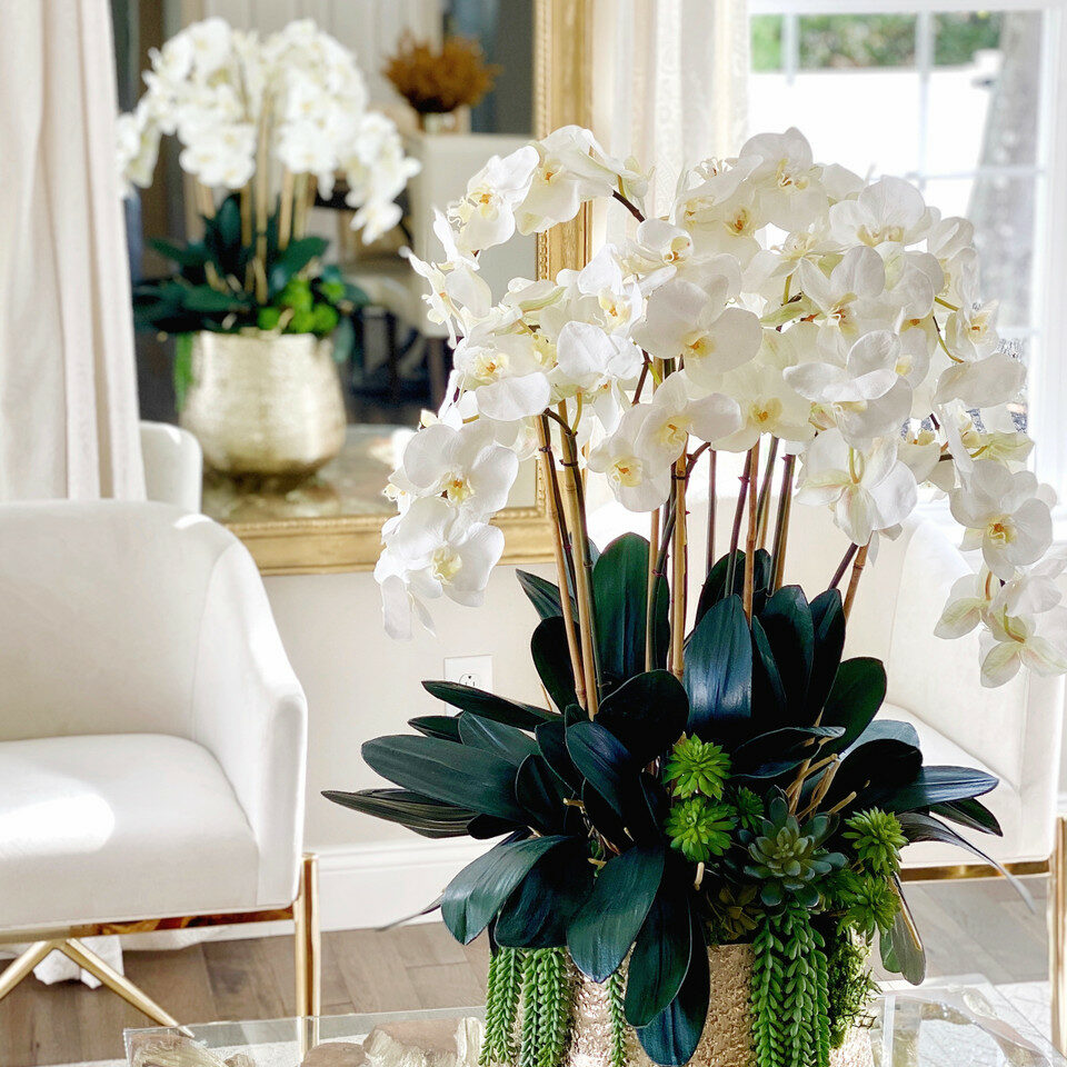 Delaninur artificial plant in vase