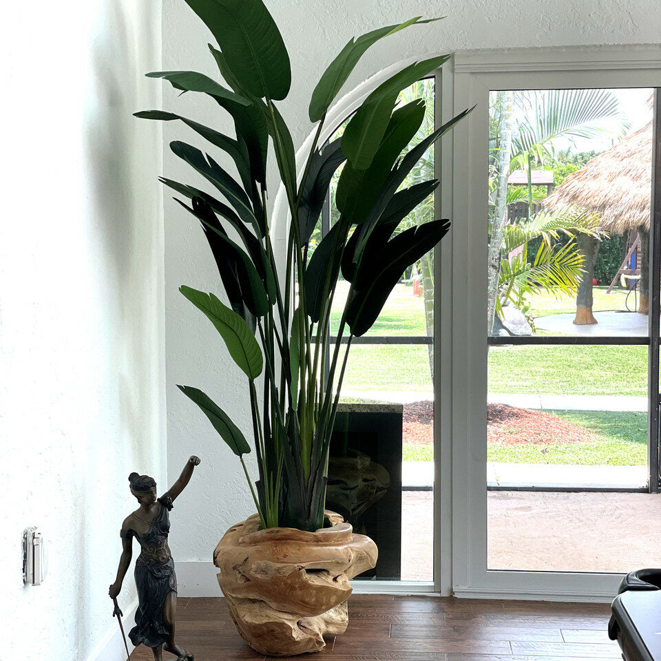 Largeolel artificial plant in decorative pot