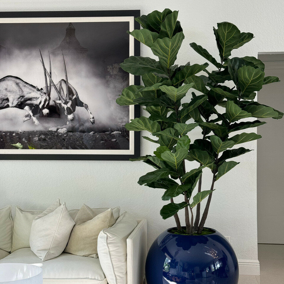 Incholel artificial plant in vase