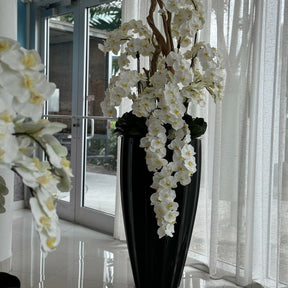 Glossagin artificial plant in vase