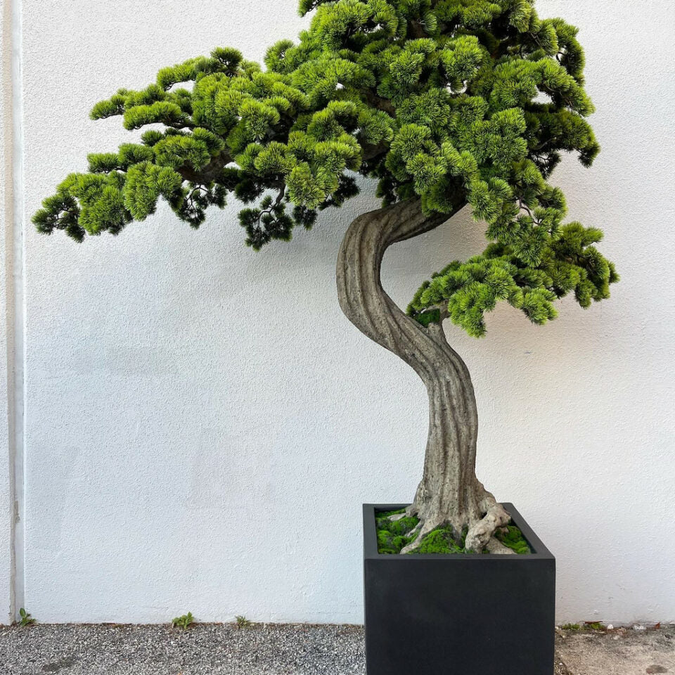 Largeoker artificial plant in decorative pot