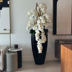 Glossagin artificial plant in vase