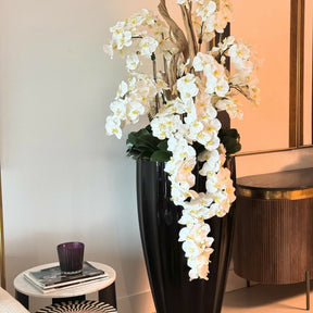 Glossagin artificial plant in vase