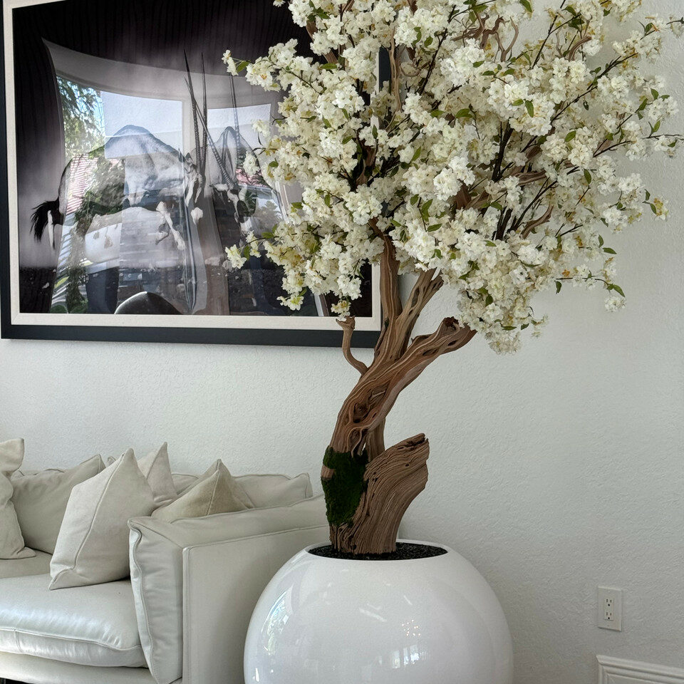 Nzenderun artificial plant in vase