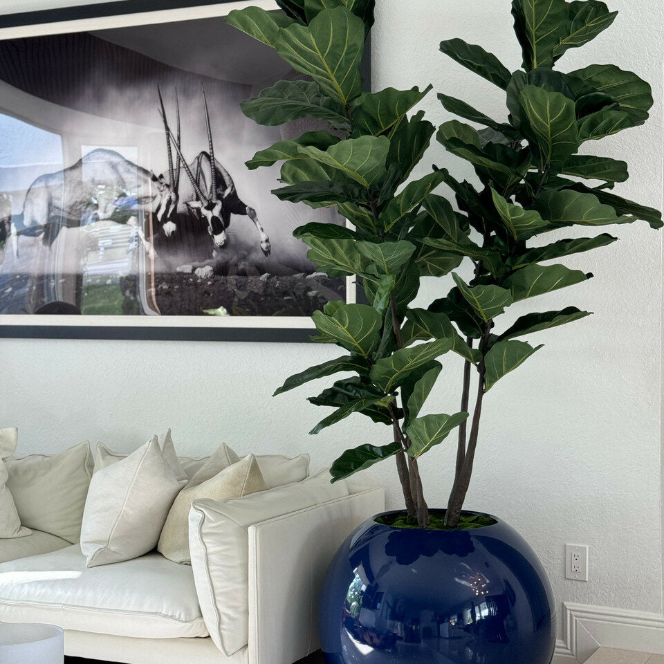 Incholel artificial plant in vase