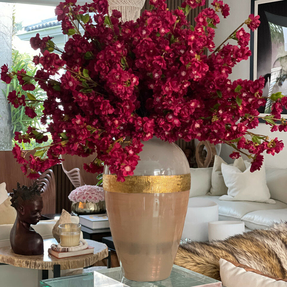 Goddeirel artificial plant in vase