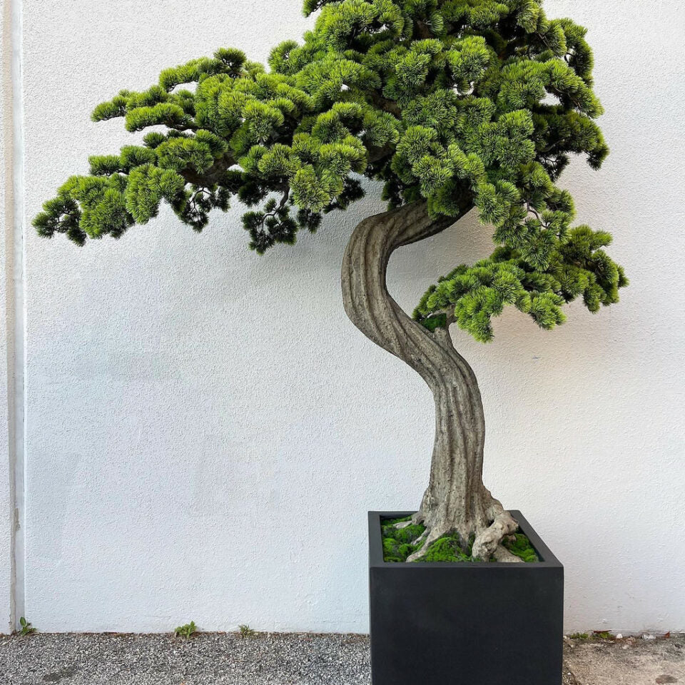 Largeoker artificial plant in decorative pot