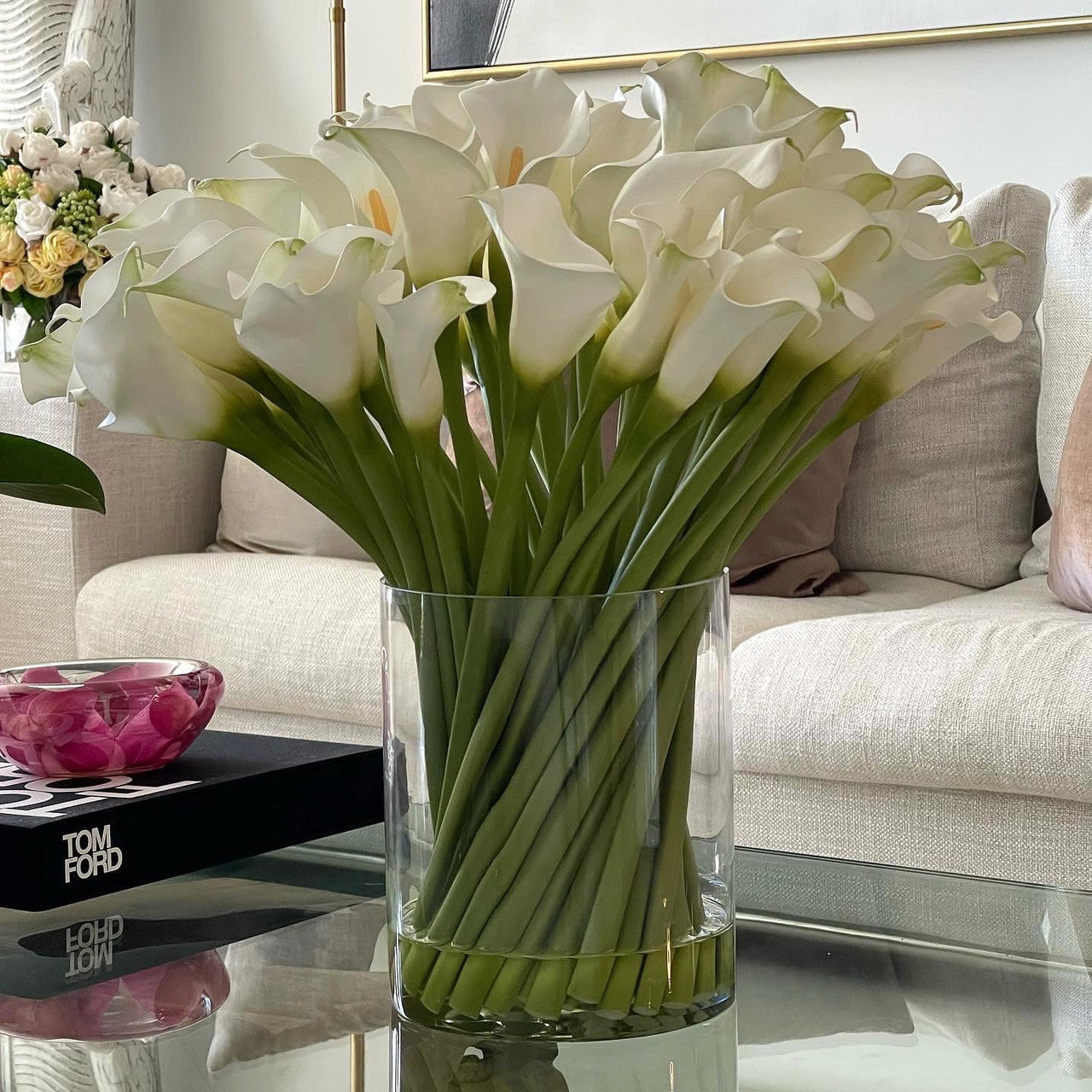 Calaoton artificial plant in decorative pot