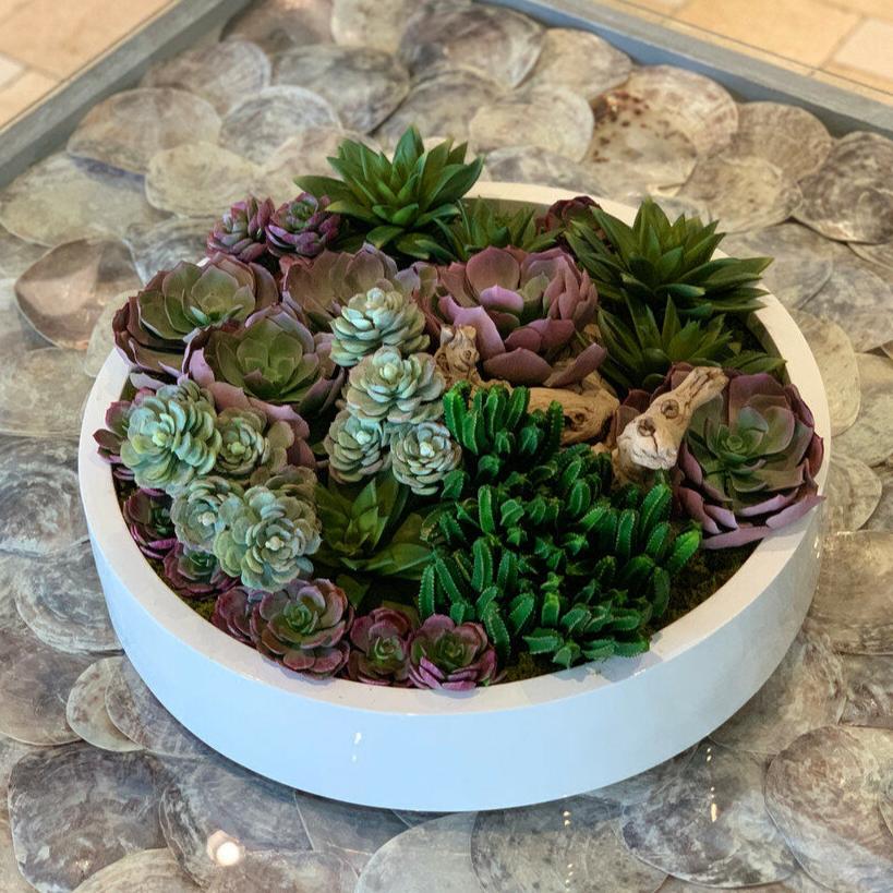 Bowlagol artificial plant in bowl
