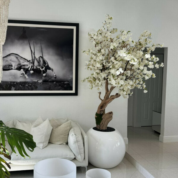 Nzenderun artificial plant in vase